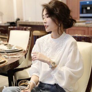 Touch Miss island light luxury lotus collar lanter